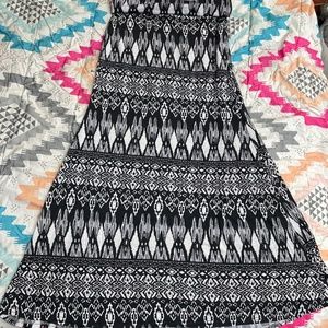 Aztec maxi skirt